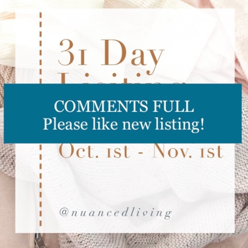 Like new listing - see you there! 🤗